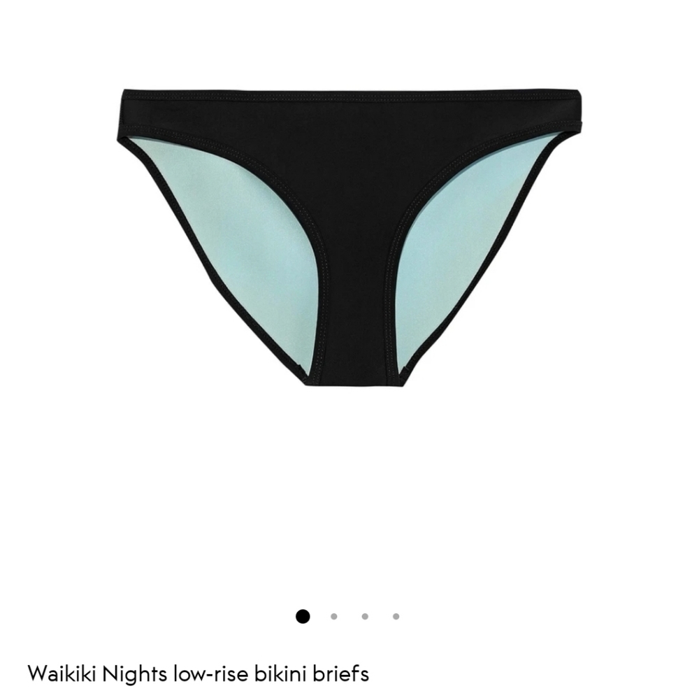 DUSKII Black Waikiki Low-rise Bikini Bottoms